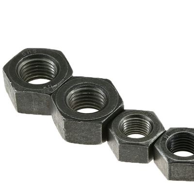 A563 Grade A Carbon Steel Black Oxide Heavy Hex Nuts With Oil