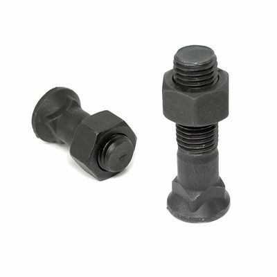 DIN608 Grade 8.8 High Strength Bolts For Steel Structure M12 Black