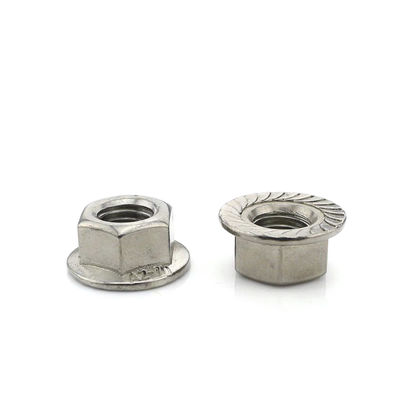 M10 Stainless Steel Hex Flange Nuts A4-70 SUS316