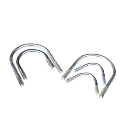 A193M Grade B8P M6 Coarse 305 Stainless Steel U Bolts Pipe Clamp