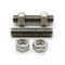 Stainless Steel 321 Plain Finish Threaded Stud Bolt ASTM A193 B8T Stud Bolts For Flanges