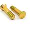Grade 8.8 Yellow Square Neck Carriage Bolt Zinc Plated 20mm M5 Carriage Bolt