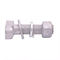 ASTM A307 Carbon Steel Half Thread M8 T Head Hex Flange Bolts With Square Neck Head
