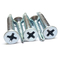 White Blue Zinc Countersunk Head Cross Recessed Self Drilling Hex Flange Bolts