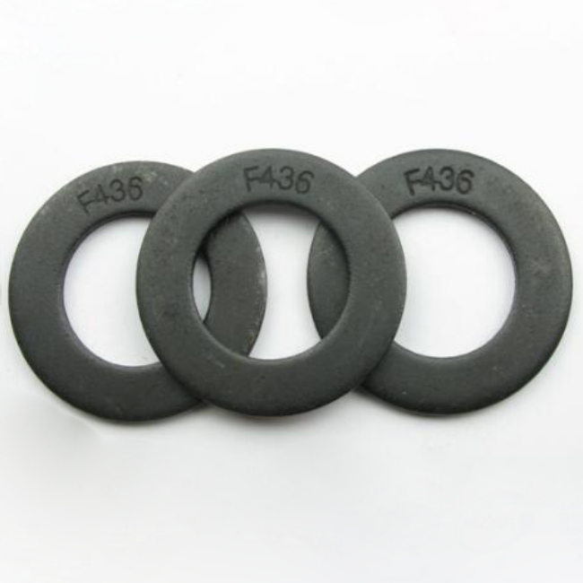 A307 1" Flat Spring Washers Black Oxide F436 Flat Washers With