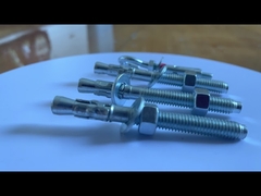 M6 Carbon Steel 1/4 Inch Galvanized Wedge Anchors corrosion resistant